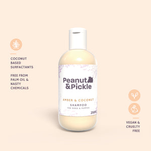 Amber & Coconut | Dog & Puppy Conditioning Shampoo