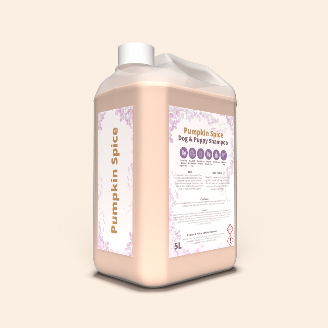 Pumpkin Spice | Dog &amp; Puppy Shampoo | 5L