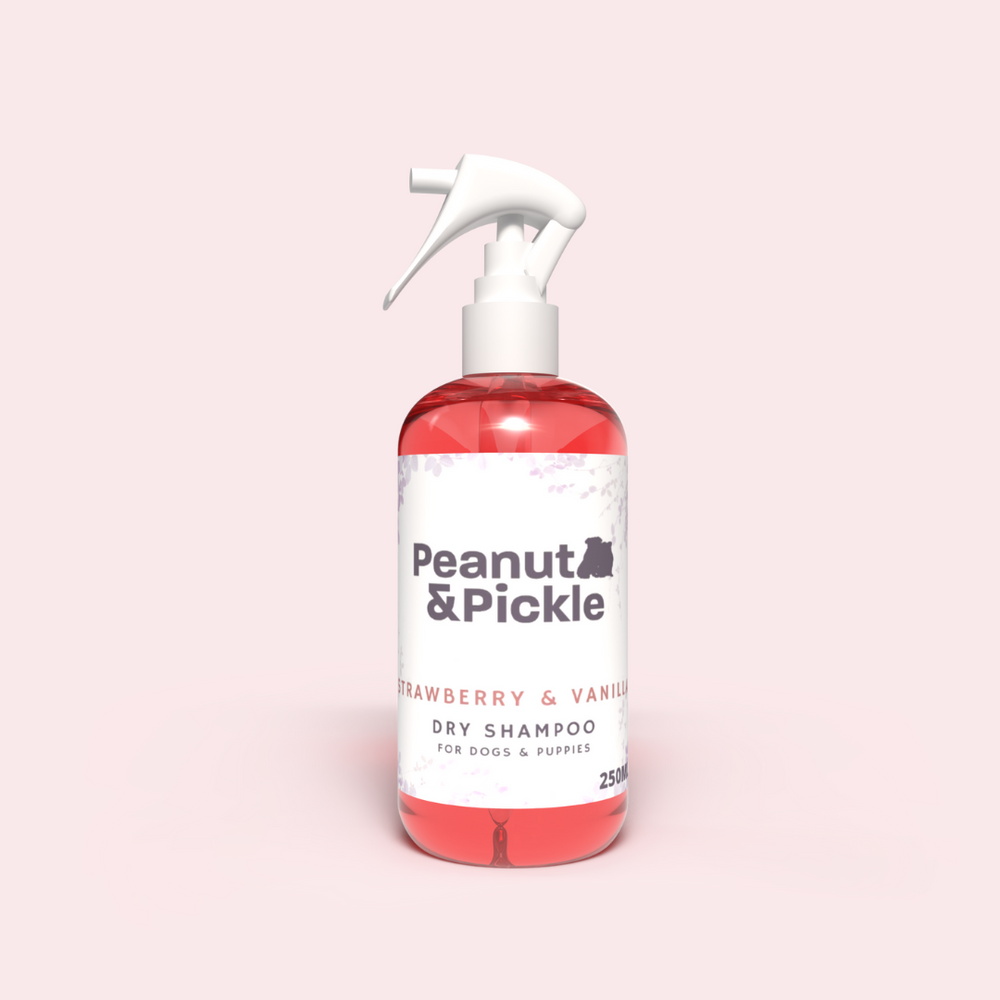 Strawberry & Vanilla | Dog & Puppy Dry Shampoo | 250ml