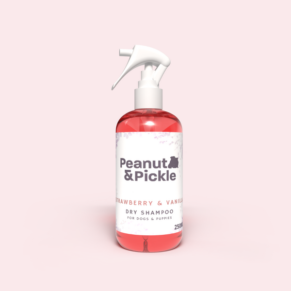 Strawberry & Vanilla | Dog & Puppy Dry Shampoo | 250ml
