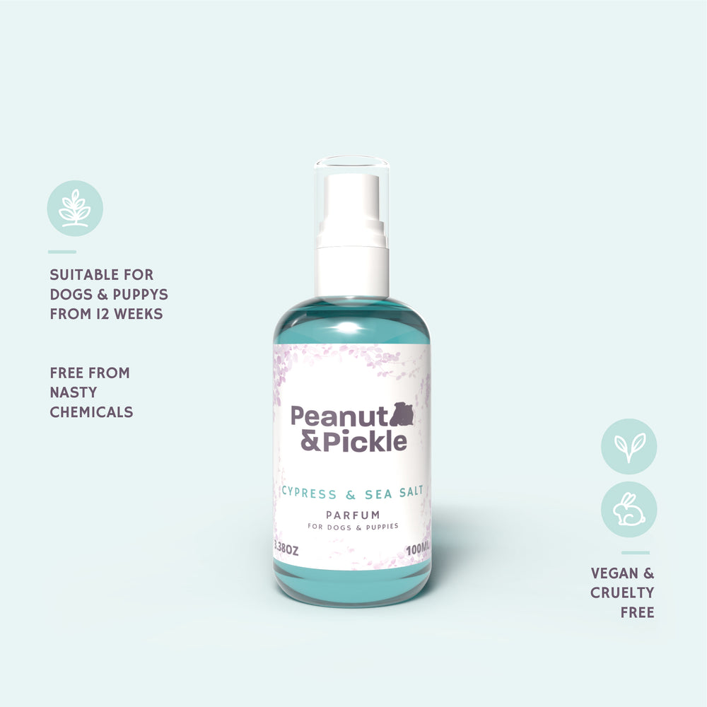 Cypress & Sea Salt | Dog & Puppy Perfume | 100ml