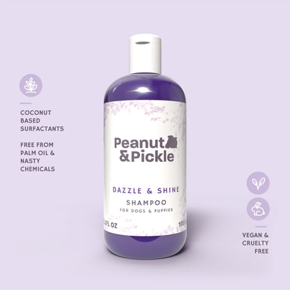 Dazzle &amp; Shine | Dog &amp; Puppy Purple Shampoo | 1L