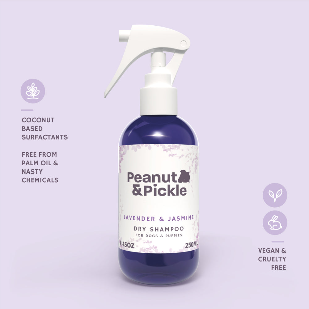 Lavender & Jasmine | Dog & Puppy Dry Shampoo | 250ml