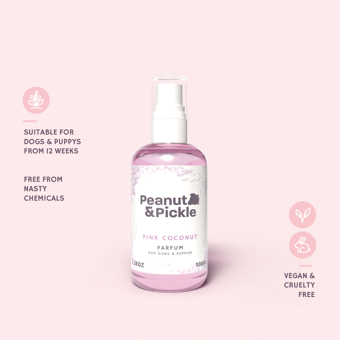 Pink Coconut | Dog &amp; Puppy Perfume | 100ml