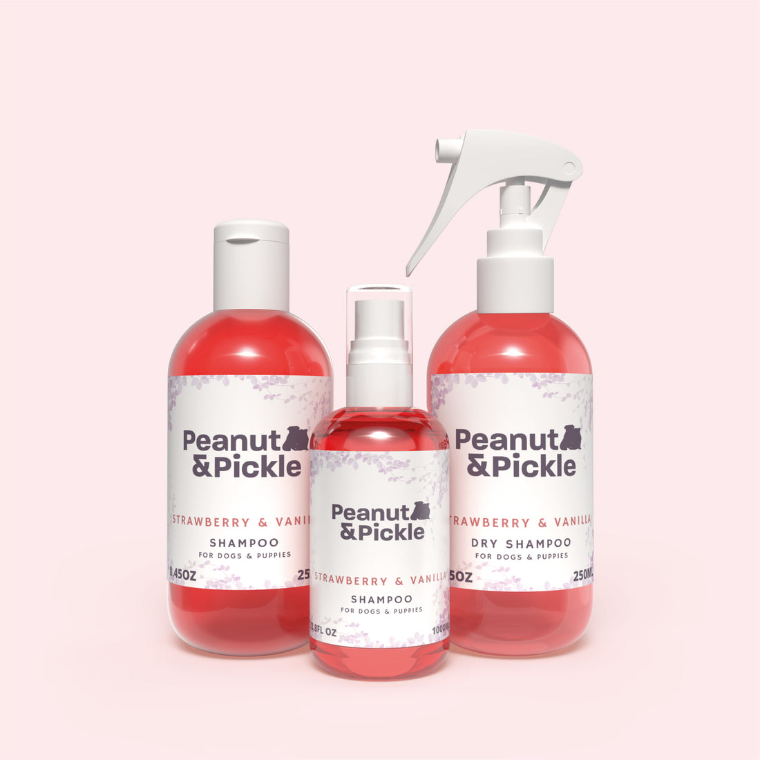 Strawberry &amp; Vanilla | Dog &amp; Puppy Grooming Bundle