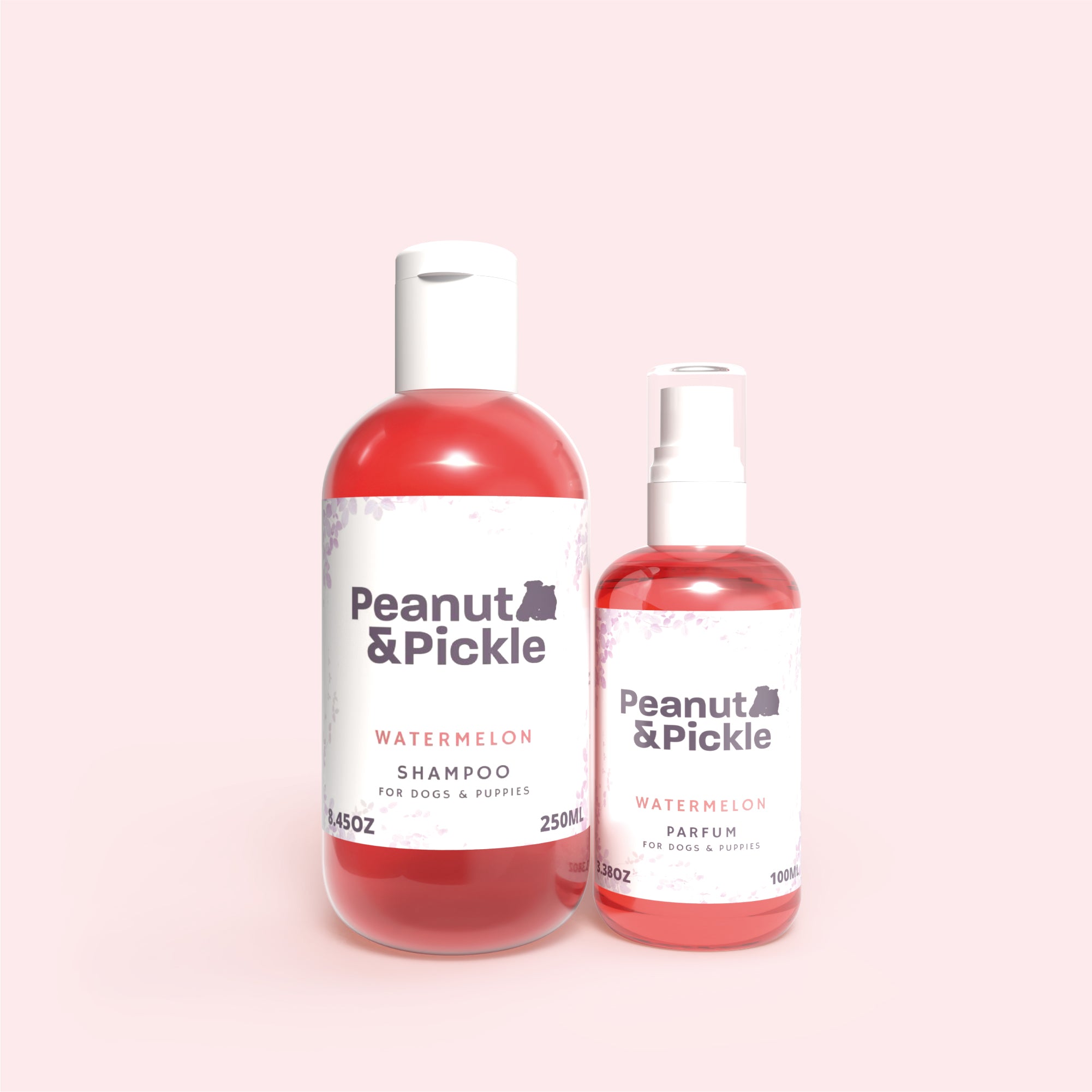 watermelon shampoo and perfume. cruelty free and vegan