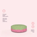 watermelon shampoo bar for dogs and puppies. Cruelty free and vegan canine skincare.